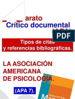 Aparato Crítico Documental (Apa 7)