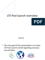 189347149 LTE Post Launch Overview