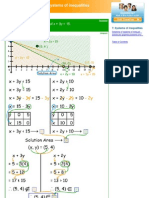 7 Systems of Inequalities