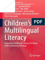 Children's Multilingual Literacy Fostering Childhood Literacy in
