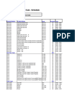 915 Advertisement Schedule