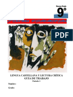 Lengua Castellana y Lectura Crítica: guía de trabajo para el periodo 1