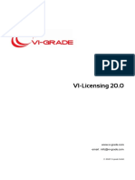VI Licensing 20 0 Guide