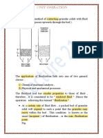 Fluidization: Unit Operation