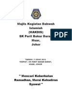 Kertas Kerja Kasih Ramadhan