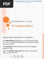 Tangent Planes