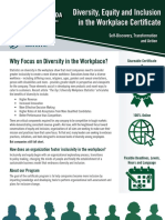 Brochure Diversity Equity Inclusion