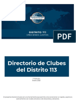 Directorio de Clubes D113