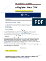 How to Register Your CPN