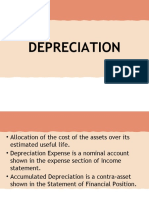 Depreciation and Bad Debts Final