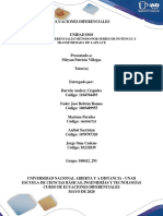 Ecuaciones Diferenciales Método Por Series de Potencia Y Transformada de Laplace