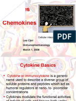 Cytokines and Chemokines: Leo Carr Immunopharmacology March 1, 2006