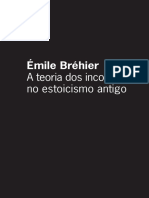 BREHIER Emile Emile - A Teoria Dos Incorporais
