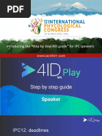 Introducing The "Step by Step 4ID Guide" For IPC Speakers