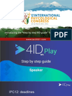 Step-by-step guide for IPC speakers
