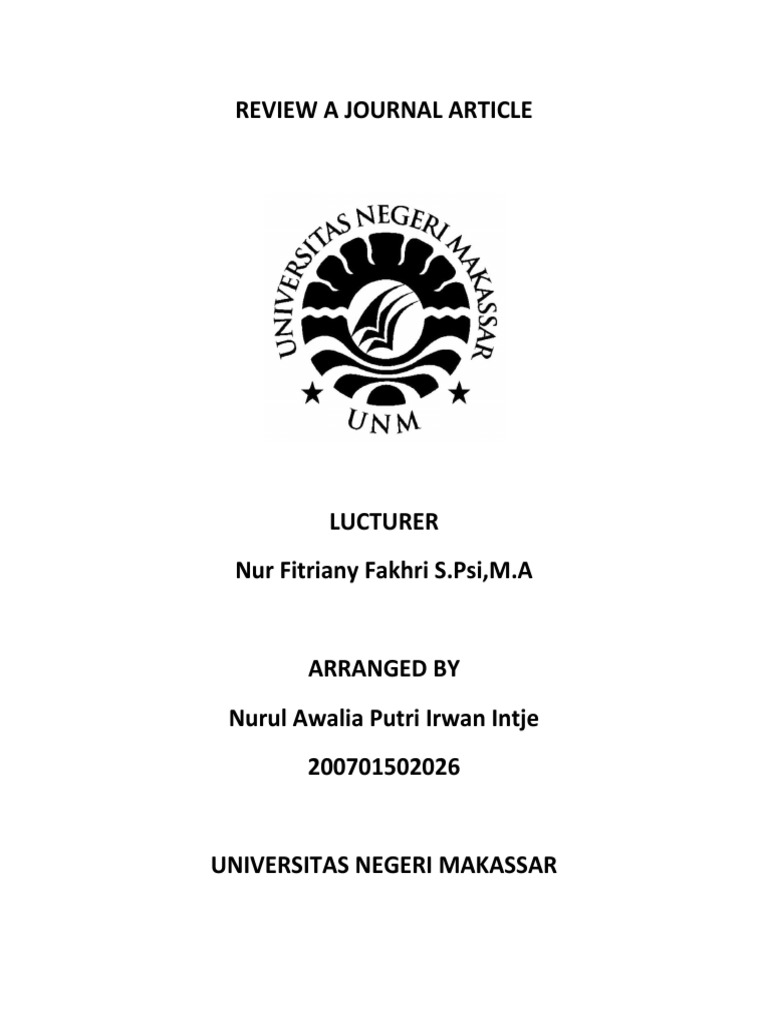 Review A Journal Article | PDF | Human Nature | Psychology
