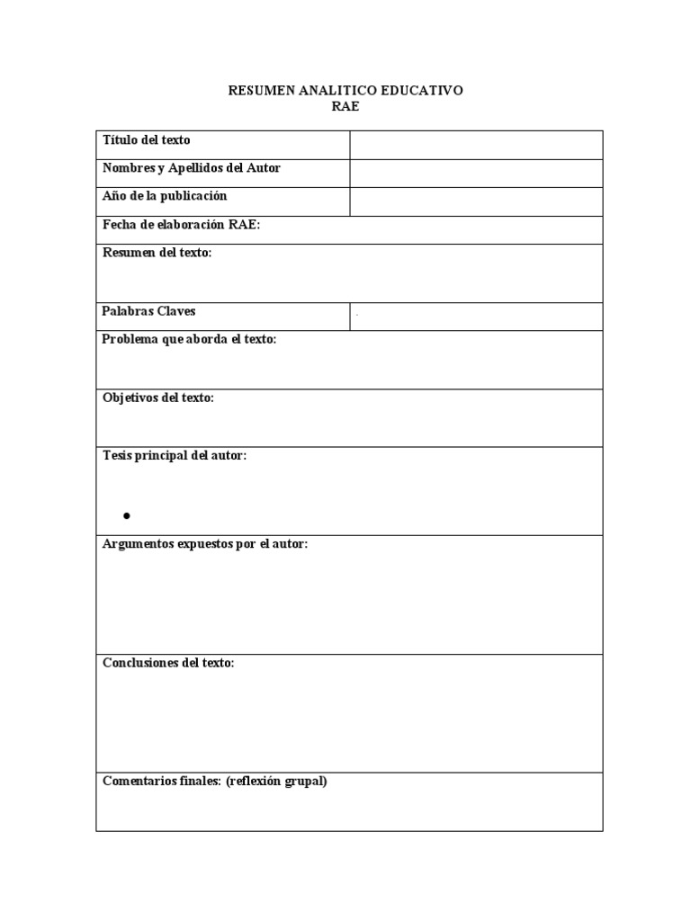 Formato de Reseña | PDF
