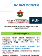 2.Integritas Dan Motivasi Nasaruddin Salam-12!11!2019