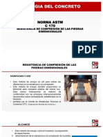 Astm C 170 Resistencia de Compresion de Las Piedras Dimensionales