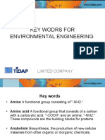 Key Wodrs For Environmental Engineering: Limited Company