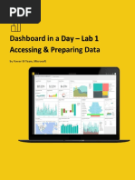 Lab 1 - Accessing and Preparing Data