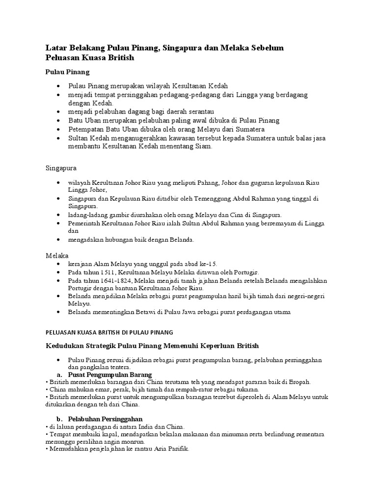 2 1 Latar Belakang Pulau Pinang Pdf