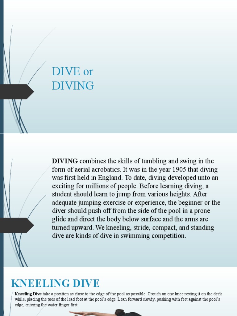 Diving | PDF