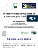 2. Buenas Practicas Dispensacion y Edu. SSE Dr.mauricio Ceballos
