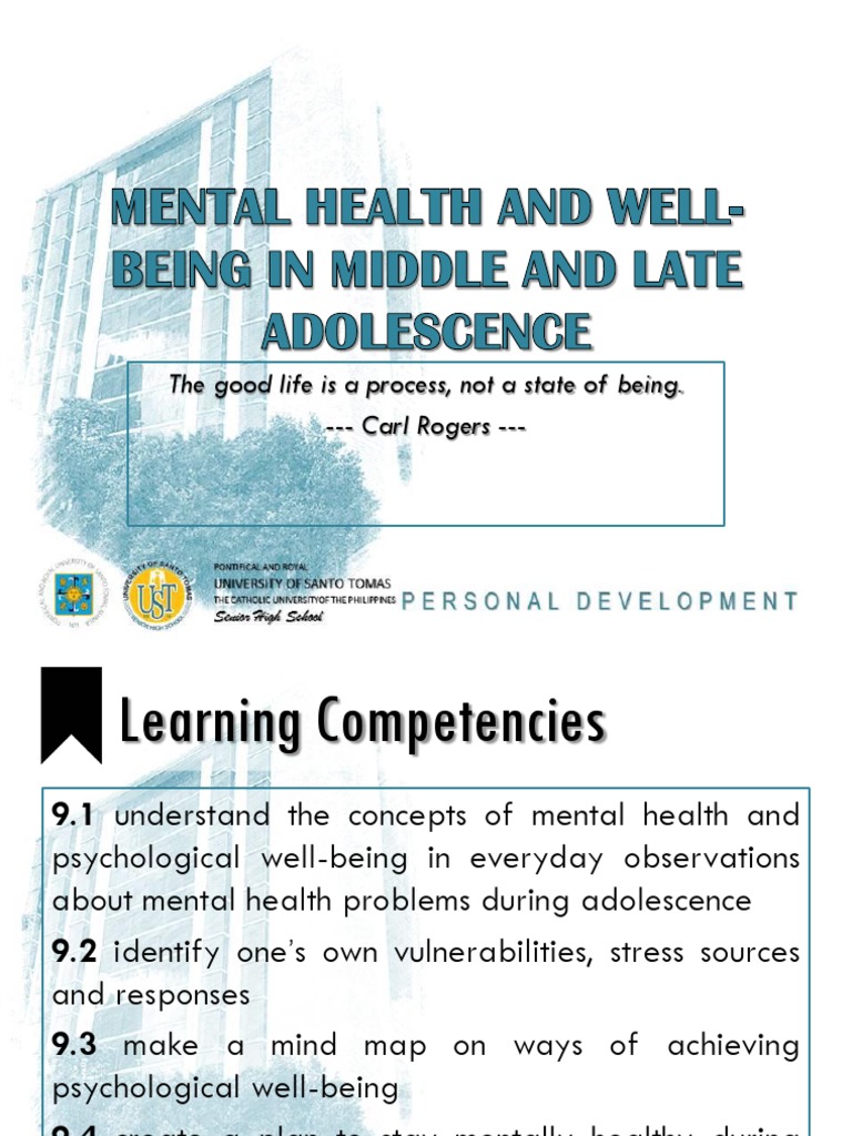 Mental Health and Well Being 2 | PDF | Psychological Resilience ...