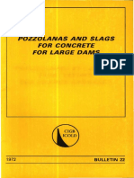 Pozzolanas and Slags - For Concrete - For Large Dams - Icold