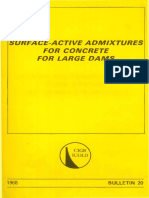 Surface - Active Admixtures - For Concrete - For Large Dams - Icold