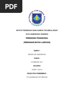 Laporan Aktiviti Pertandingan Permainan Tradisional (Sekolah)