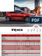 Kia Río SC HB especificaciones técnicas