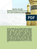 7. Bagaimana Islam Membangun Persatuan Dalam Keberagaman