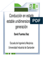 Jitorres Conduccion en Estado Estable Unidimensional Con Generacion