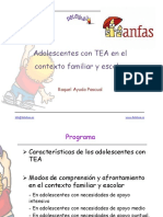 Adolescentes Con TEA 2017 Apuntes