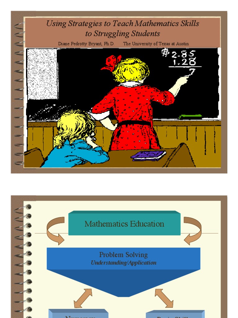 Strategies for Teaching Math to Struggling Students | PDF | Computers