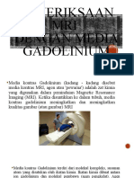 MRI GADOLINIUM