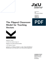 The Flipped Classroom Model For Teaching Vectors - Holzinger