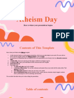 Atheism Day by Slidesgo