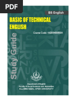 Basic of Technical English