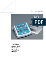 YSI 5300A Biological Oxygen Monitor Manual A