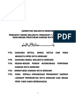 Format Ukuran Kerta Sambutan 7 Raperda Fix 2020