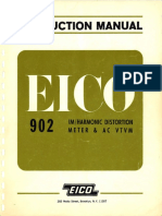 EICO 902 VTVM Manual