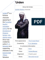 Drizzt Do'Urden - Wikipedia