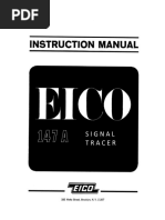 thumbnail image 2 of EICO Model 147A Signal Tracer - Original Construction Manual / Instructions 2 of 6
