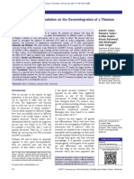 Effect of Ultraviolet Irradiation on the Osseointegratin of a Titanium Alloy with Bone