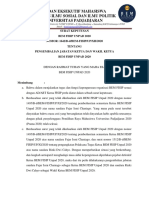 1642 - SK Pengembalian Jabatan Ketua Dan Wakil Ketua BEM FISIP 2020