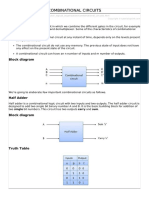 Combinational Circuits