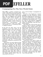 1974 - Rockefeller - Campaigning For The New World Order - Gary Allen